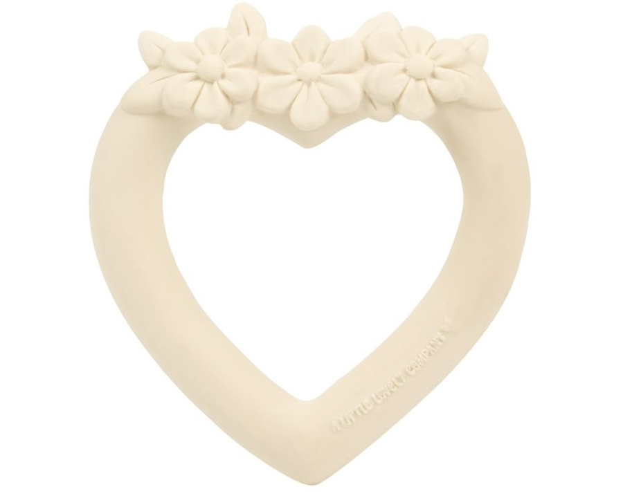 ALLC Beissring 9x10x2cm TRSHWH17 Heart creme