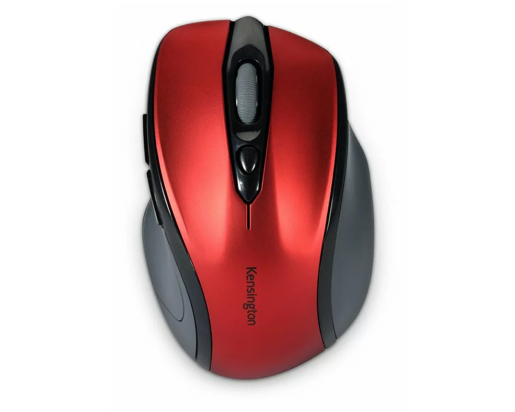 Kensington Pro Fit Mid-Size Wireless Mouse - Ruby Red