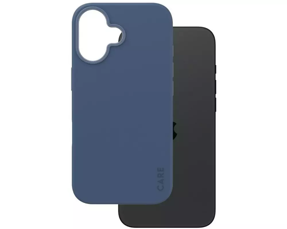CARE Back Cover Fashion iPhone 16 Blau