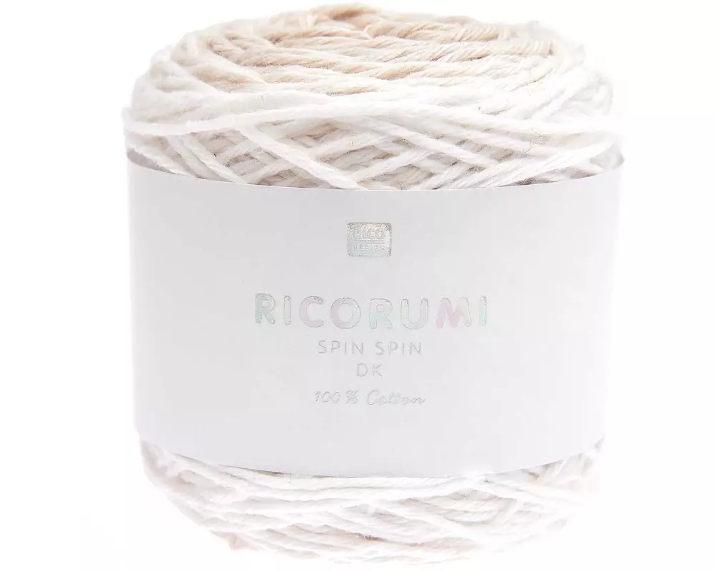 Rico Design Wolle Ricorumi Spin Spin 50 g, Natur