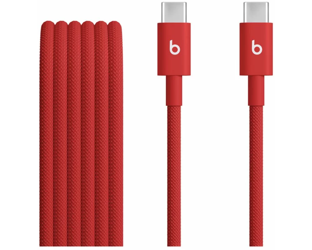 Apple Beats USB-C to USB-C Woven Cable 1.5 m - Rapid Red