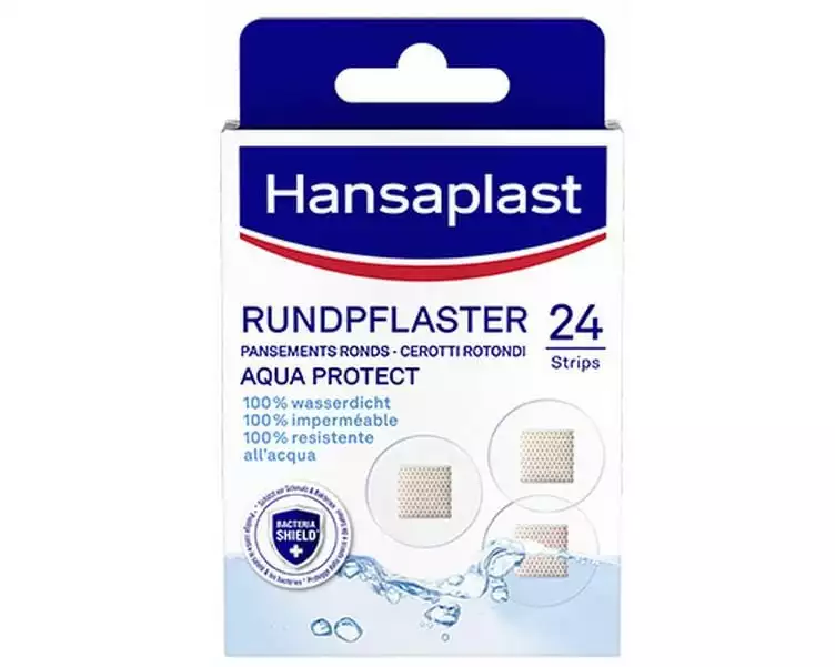 Hansaplast Aqua Protect Rundpflaster 24 Stück
