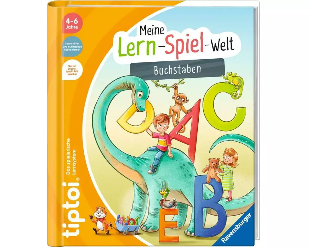 tiptoi Lernbuch Meine Lern-Spiel-Welt: Buchstaben