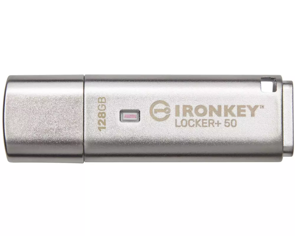 Kingston USB-Stick IronKey Locker+ 50 128 GB