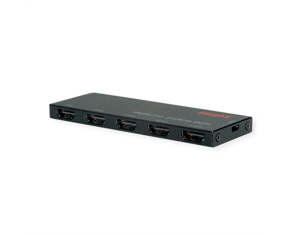ROLINE HDMI Video-Splitter, Ultra Slim, 4fach