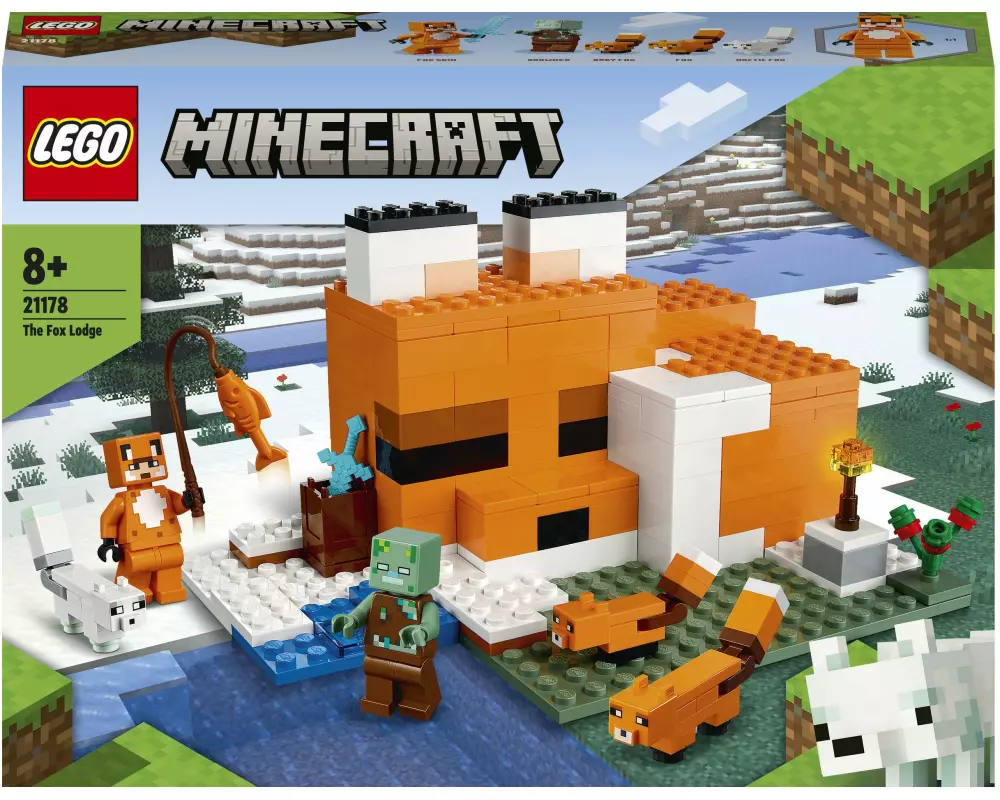 LEGO® Minecraft Die Fuchs-Lodge 21178