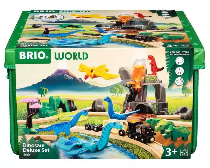 BRIO BRIO World Dinosaur Deluxe Set