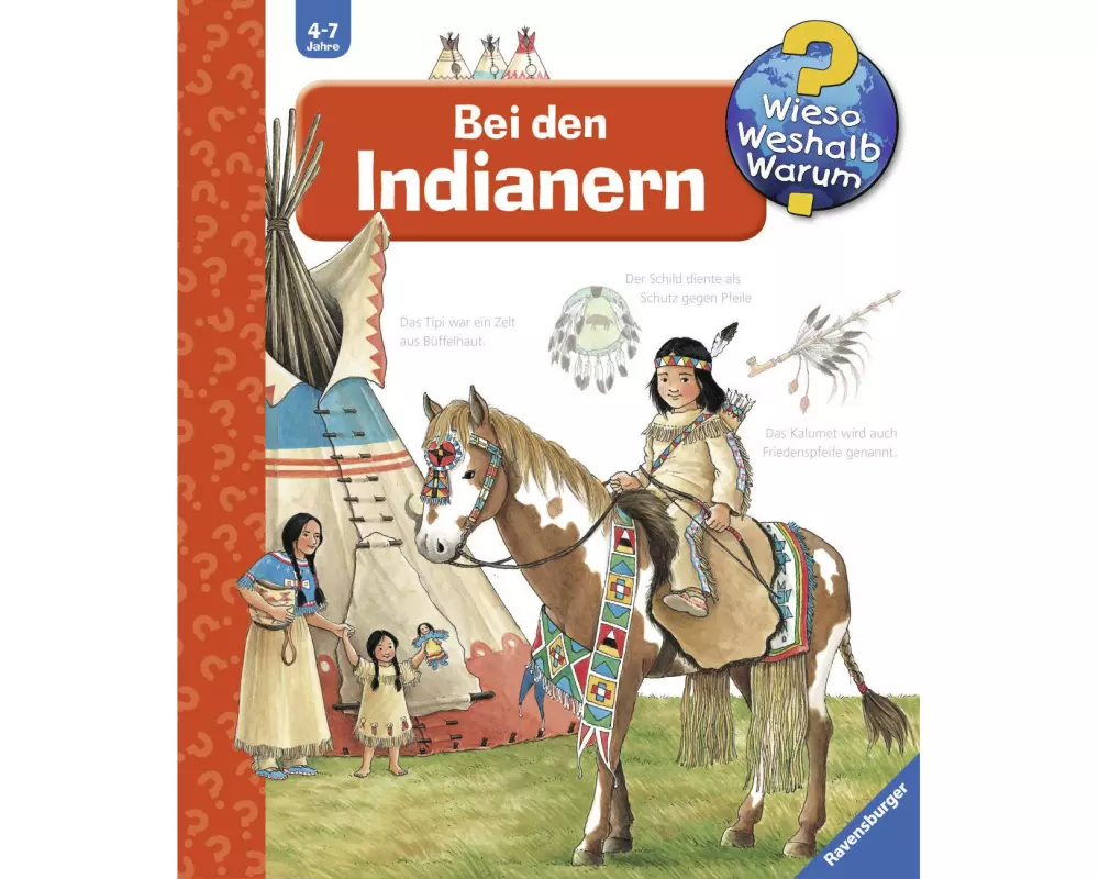 Ravensburger Kinder-Sachbuch WWW Bei den Indianern