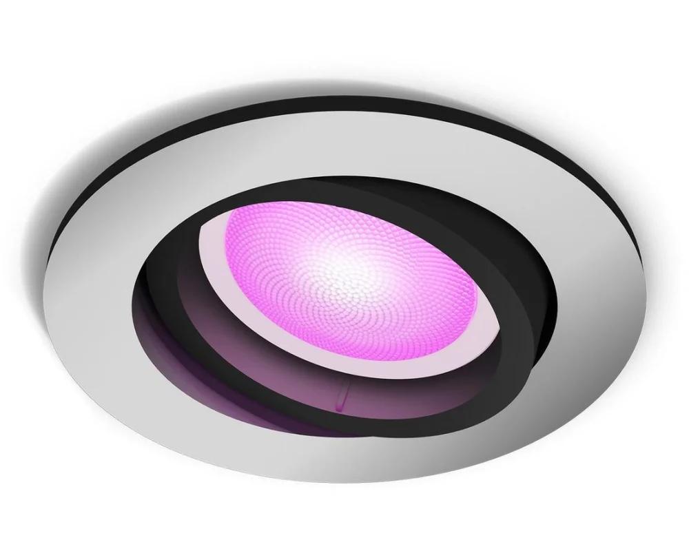 Philips Hue White & Color Ambiance Centura Einbauspot Rund Aluminium