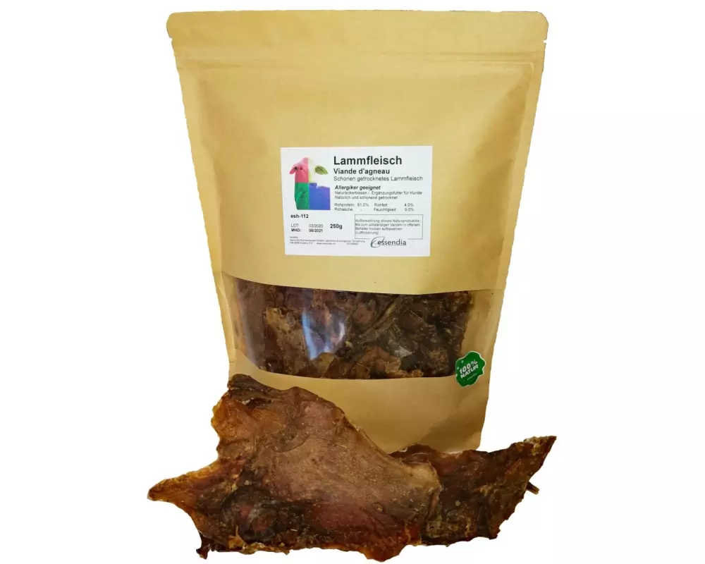 essendia Kausnack Lammfleisch, 250 g