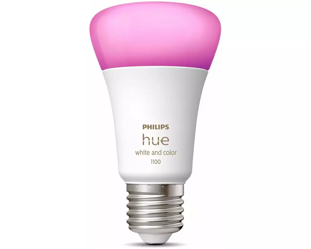 Philips Hue Leuchtmittel White & Col. Amb. E27 Einzelpack 1100 lm
