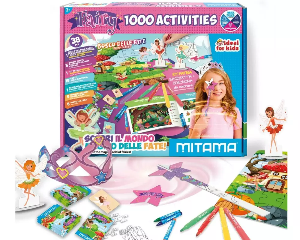 Mitama Fairy 1000 Aktivitäten, Wald-Puzzle