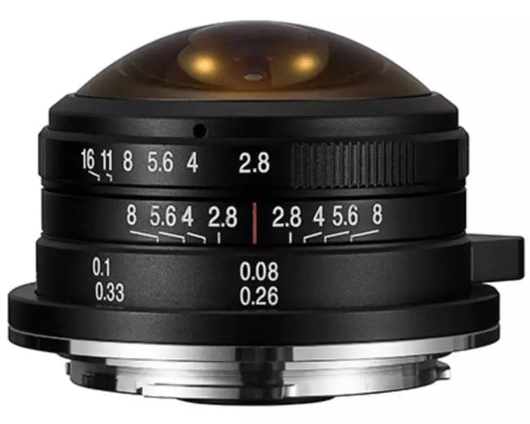 Venus Optic Festbrennweite 4mm F/2.8 Fisheye – Sony E-Mount
