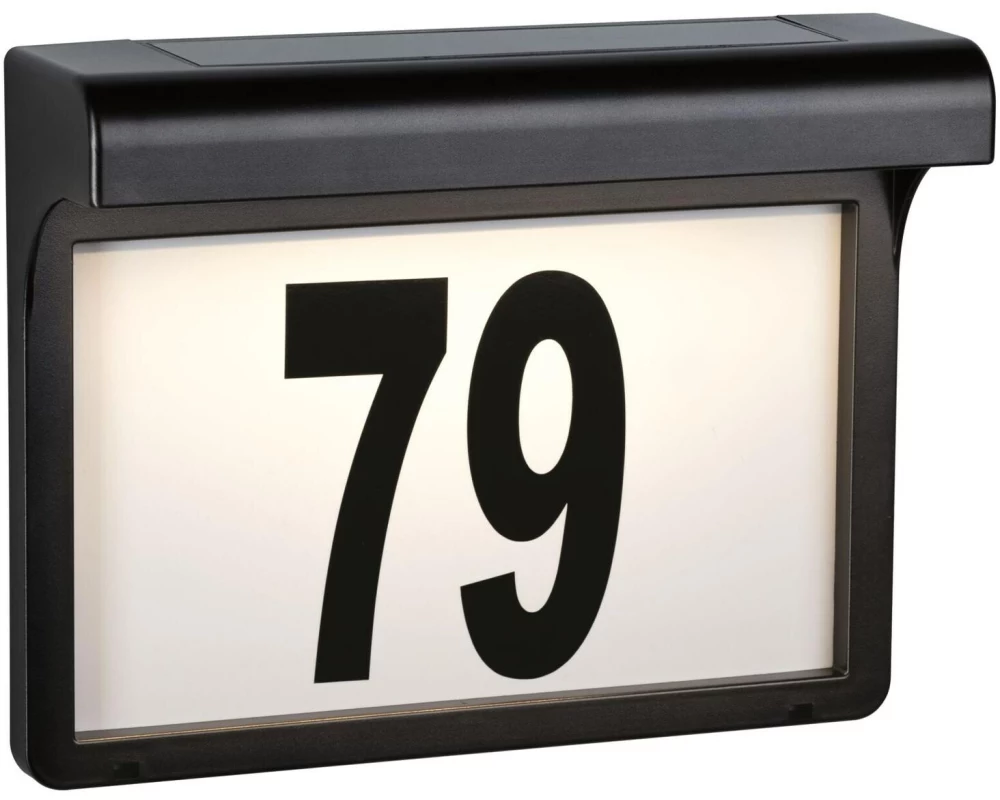 Paulmann Solar LED Hausnummernleuchte Dayton II