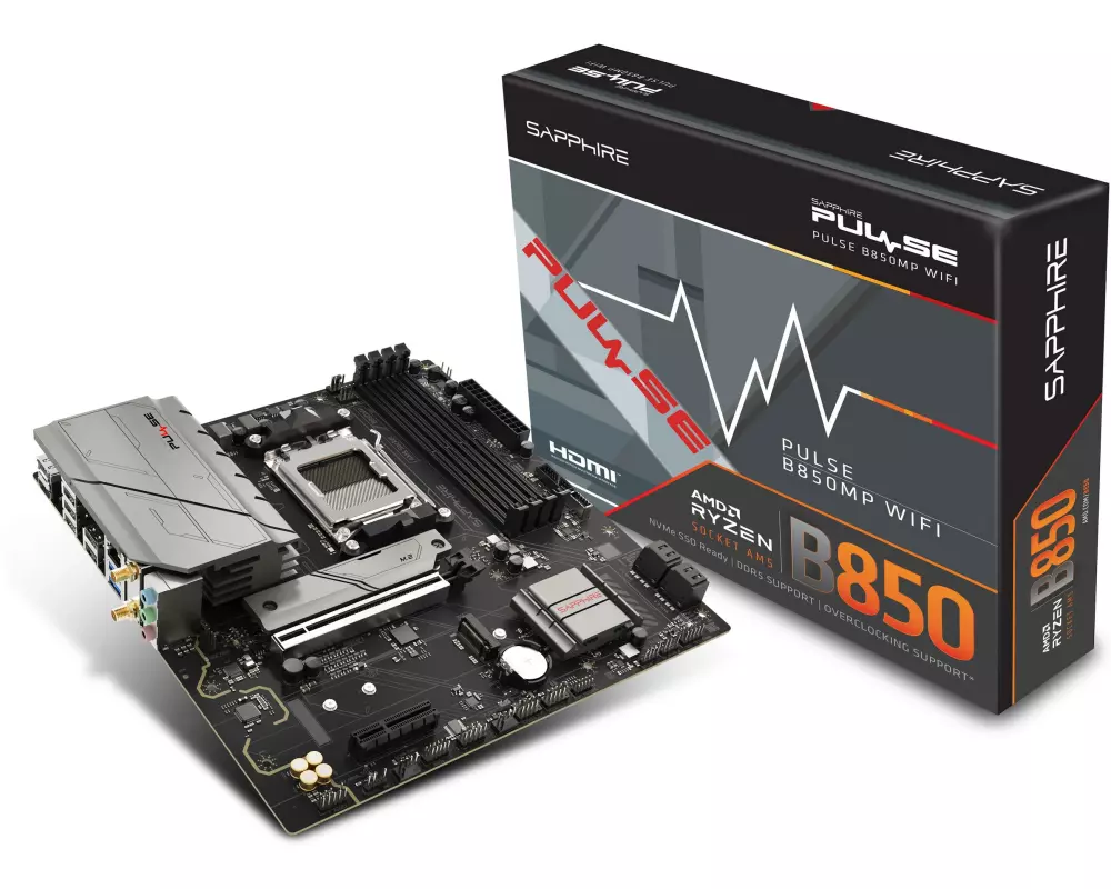 SAPPHIRE Mainboard PULSE B850M WIFI