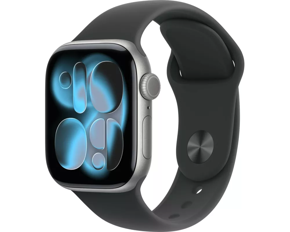 Apple Watch Series 11 42 mm LTE Space Grey Alu Black Sport S/M