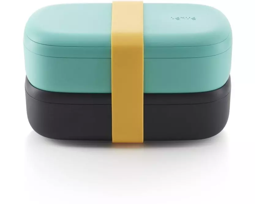 Lékué Lunchbox To Go 1 Liter, Türkis