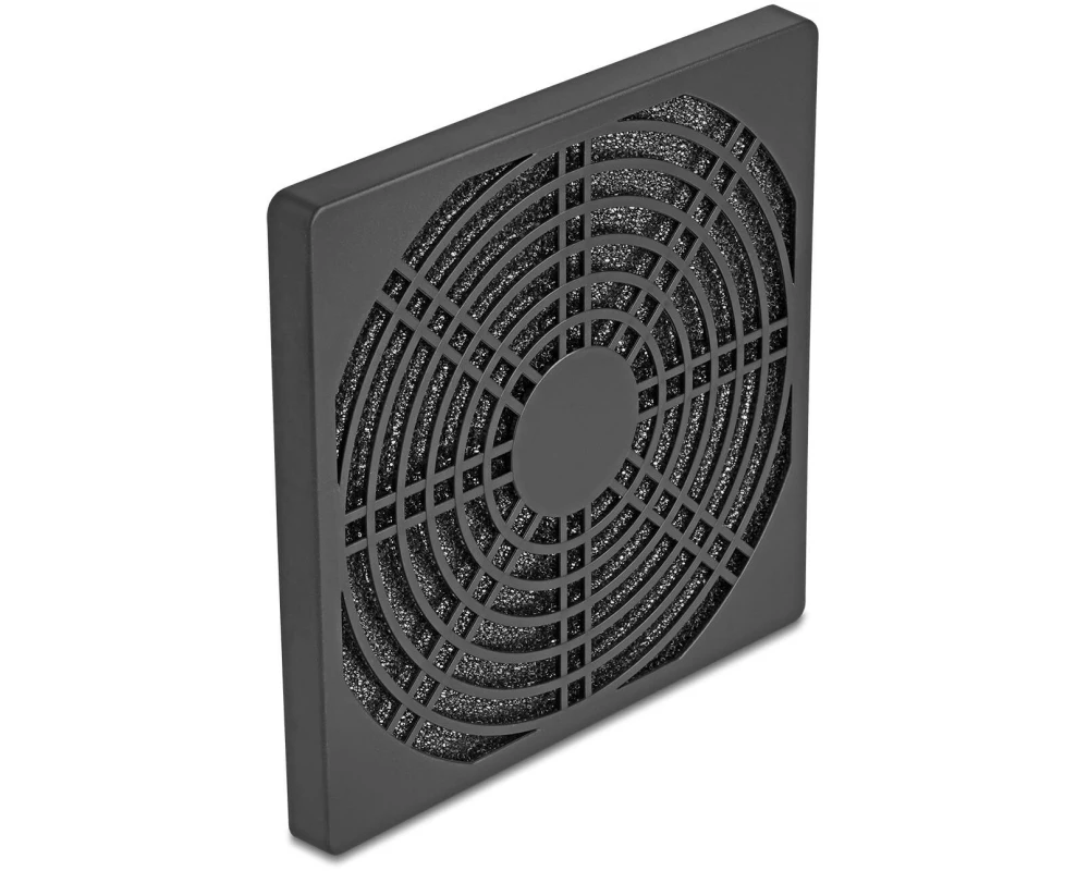 Delock Lüftergitter mit Staubfilter 120 x 120 mm