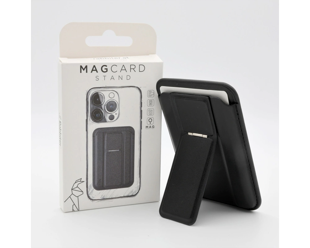 Rabbiter MagCardStand, Schwarz