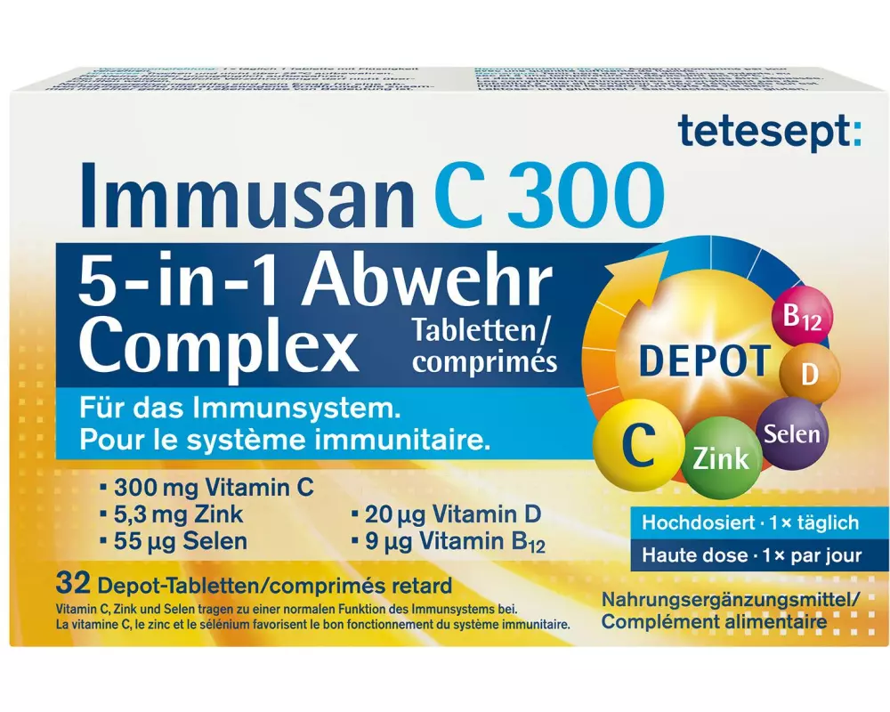 tetesept Immusan C 300 32 Tabletten