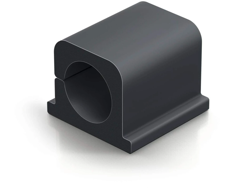 DURABLE Kabel-Clip Cavoline Clip Pro 2, 1 Stück, Graphit