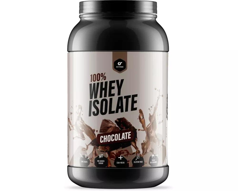 Go Fitness 100% Clear Whey Isolate Schokolade, 900 g