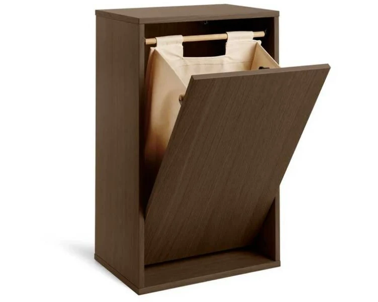 ReCollector Wäschekorb Box 38 l, Dark Oak