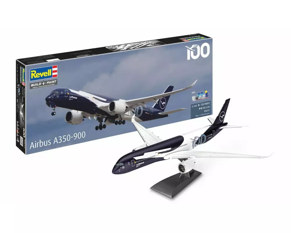 Revell Gift Set A350-900 - Lufthansa 100years 1:144