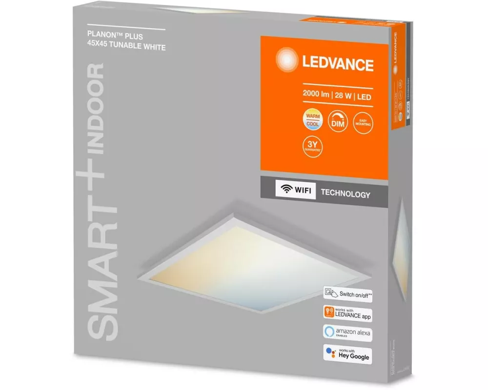 Ledvance LED-Panel SMART+ WiFi Planon Plus, 45 x 45 cm, 28W