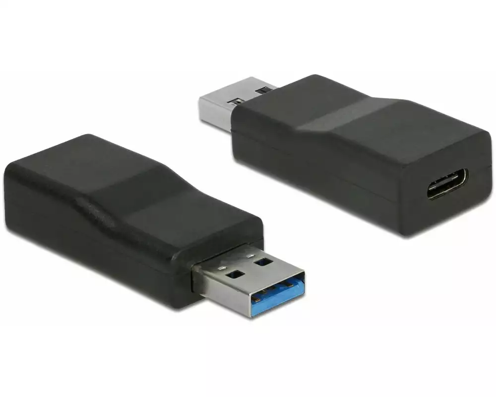 Delock USB 3.1 Adapter USB-A Stecker - USB-C Buchse