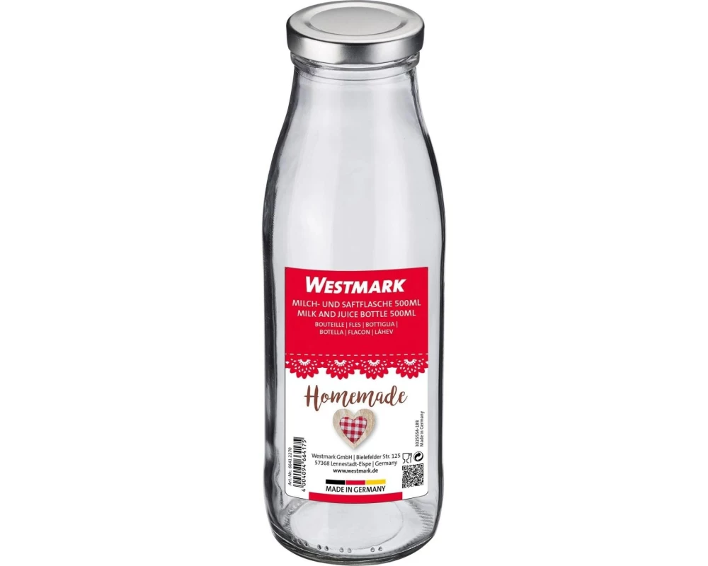 Westmark Milch- und Saftflasche 500 ml, 1 Stück