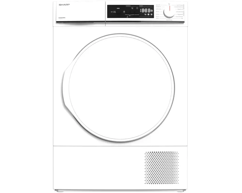 Sharp Wäschetrockner KD-NHA7S8PW3-DE Rechts