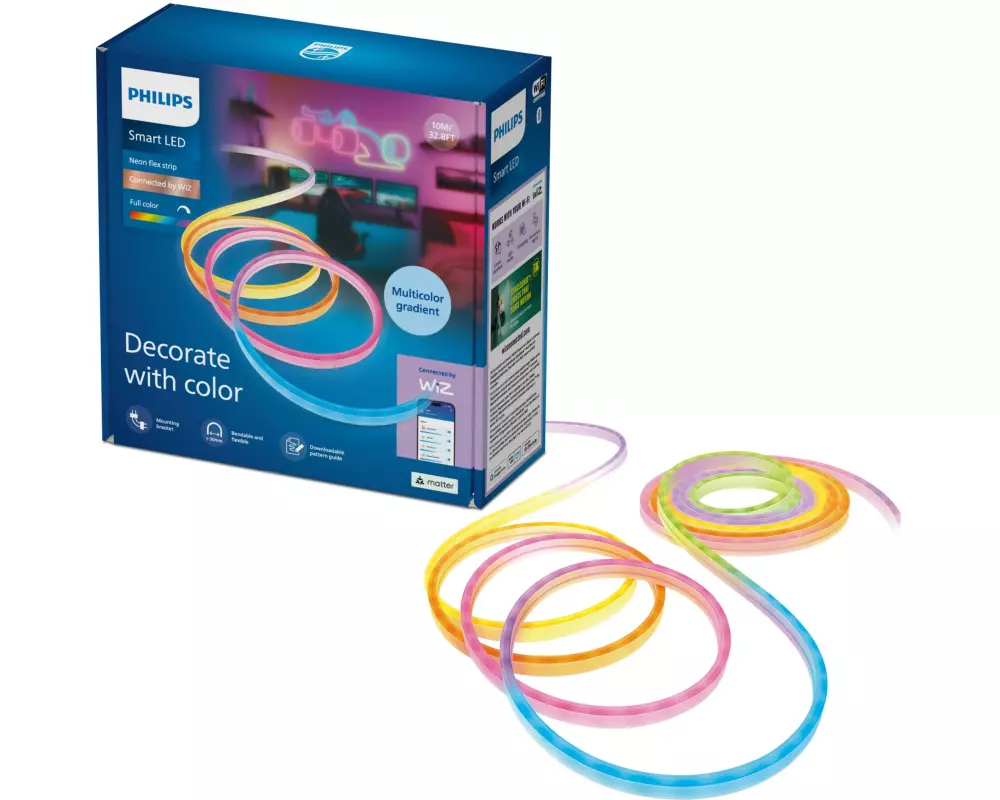 Philips Smart Lighting Neon Lightstrip RGBIC 10m Type-C