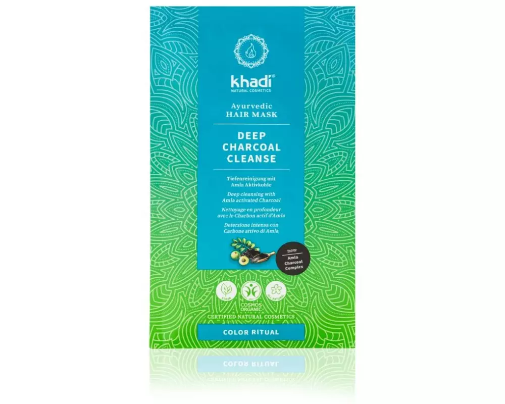 khadi Haarmaske Deep Charcoal Cleanse 50 g
