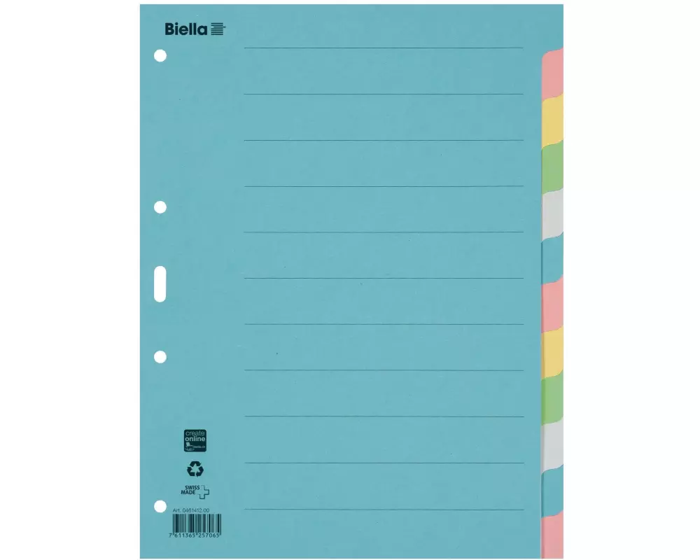 Biella Register A4 1-12