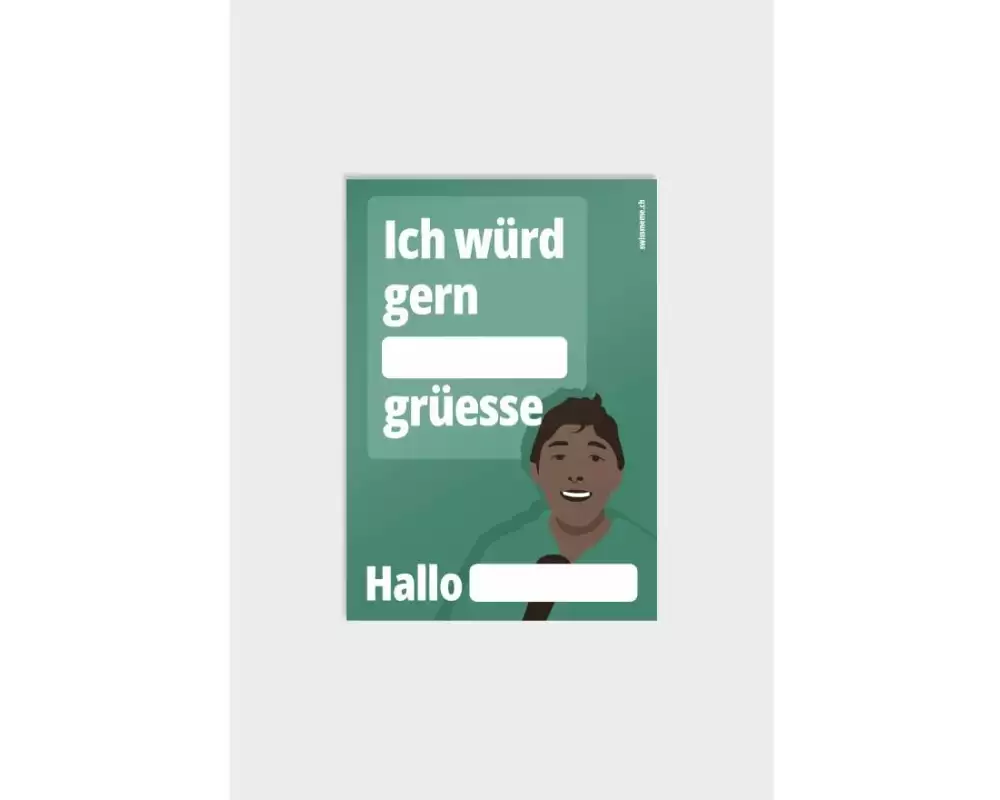 Swissmeme Sticker: Hallo Vater, Hallo Mueter