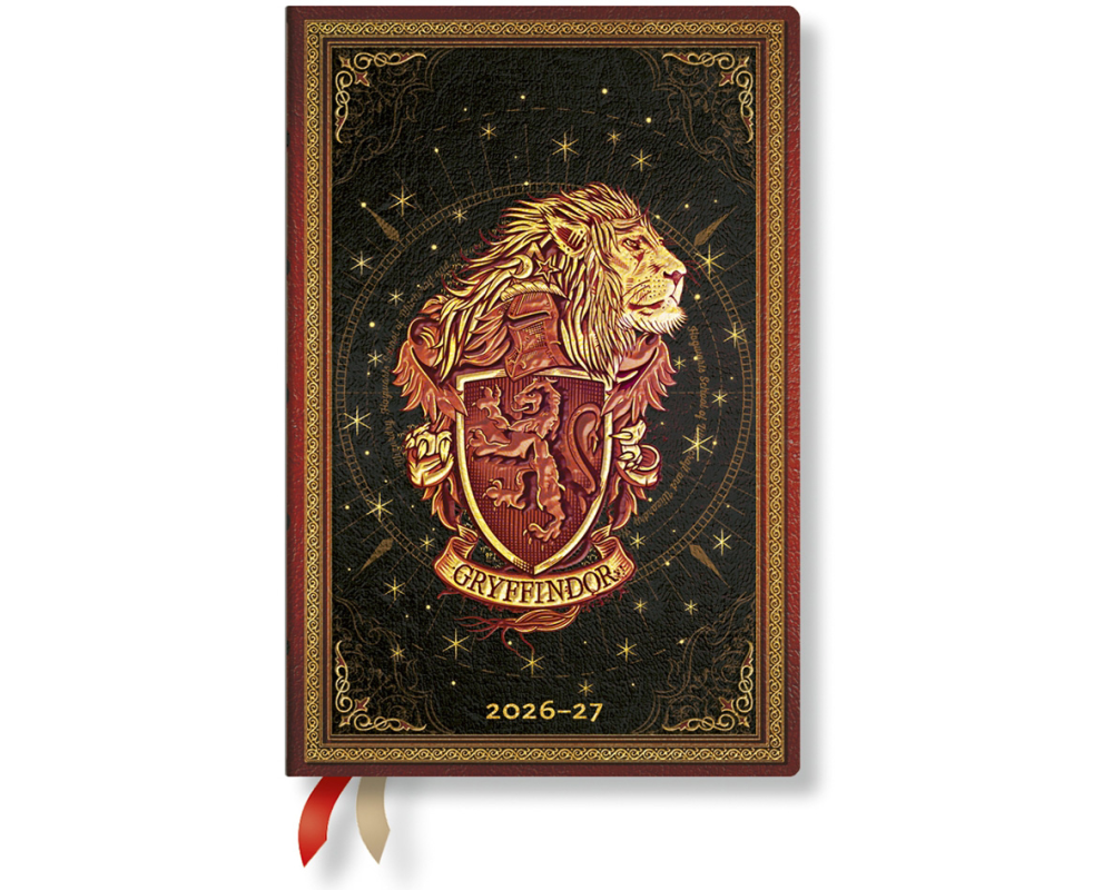 PAPERBLANKS Agenda Harry Potter Mini 26/27 DF2022-7 1W/2S 13M FR HOR HC 9.5x14cm
