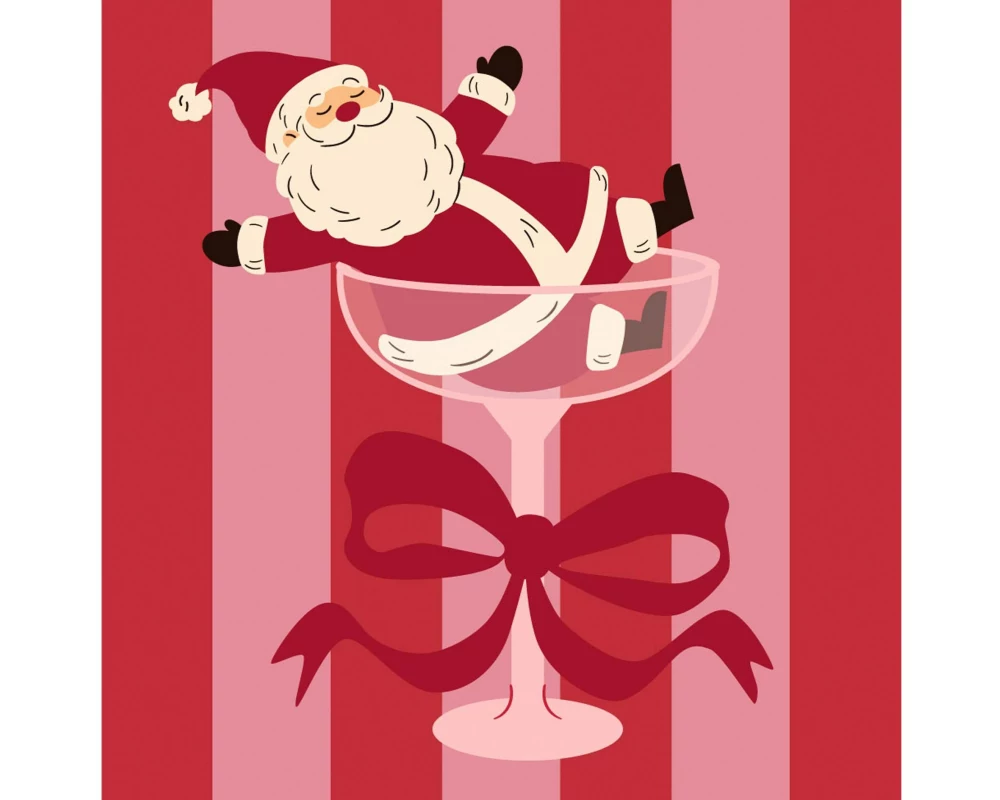 Paper + Design Servietten Merry Santa 33 x 33 cm, 20 Stück