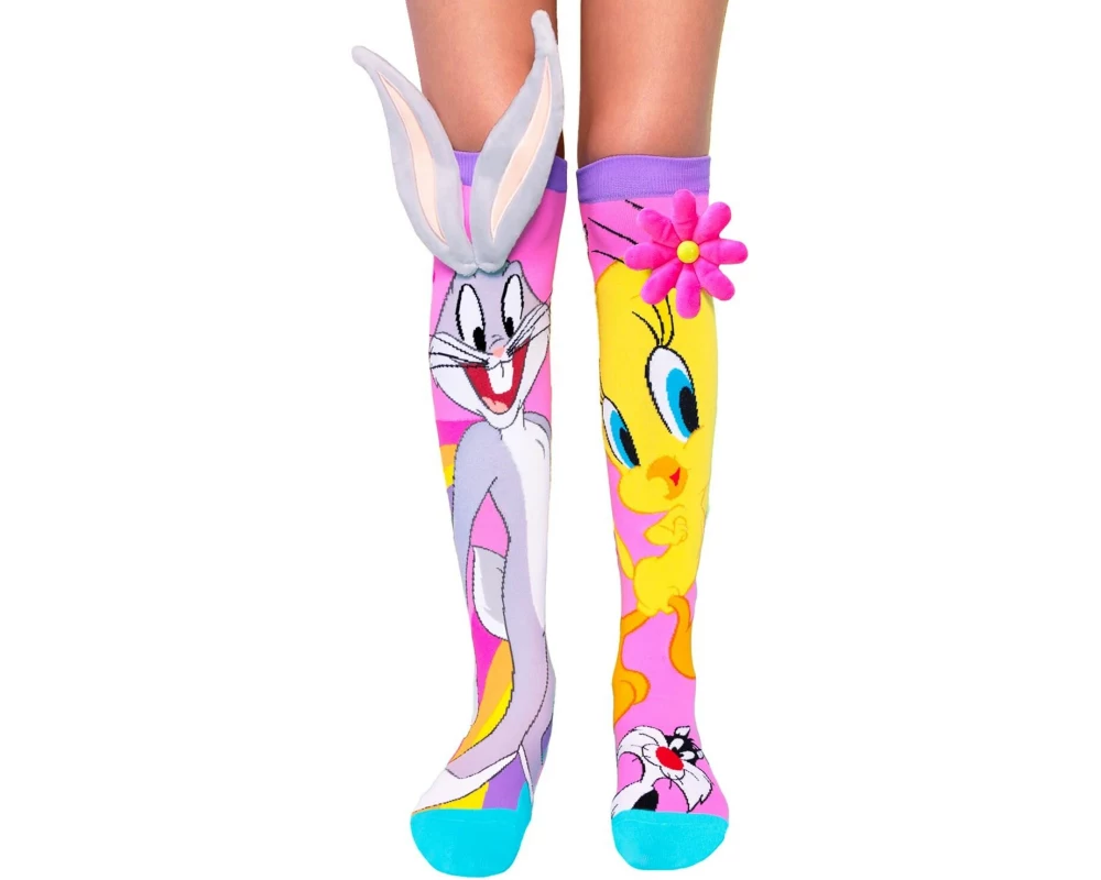 Waldmeier Socken MADMIA Tweety+BugsB Mehrfarbig