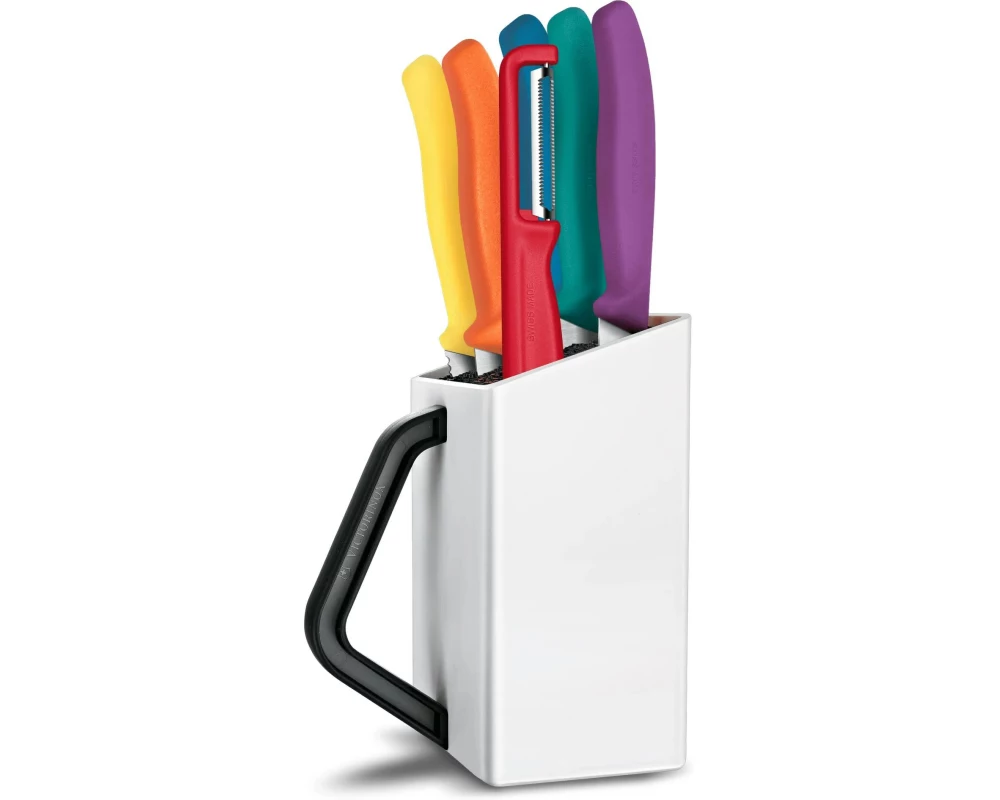 Victorinox Messerblock-Set mit Messer Swiss Classic, 7-teilig