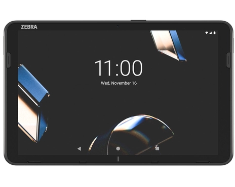 Zebra ET401EA-3V101F2P-A6 Tablet Qualcomm Dragonwing 64 GB 25,6 cm (10.1") 6 GB Wi-Fi 7 (802.11be) Schwarz