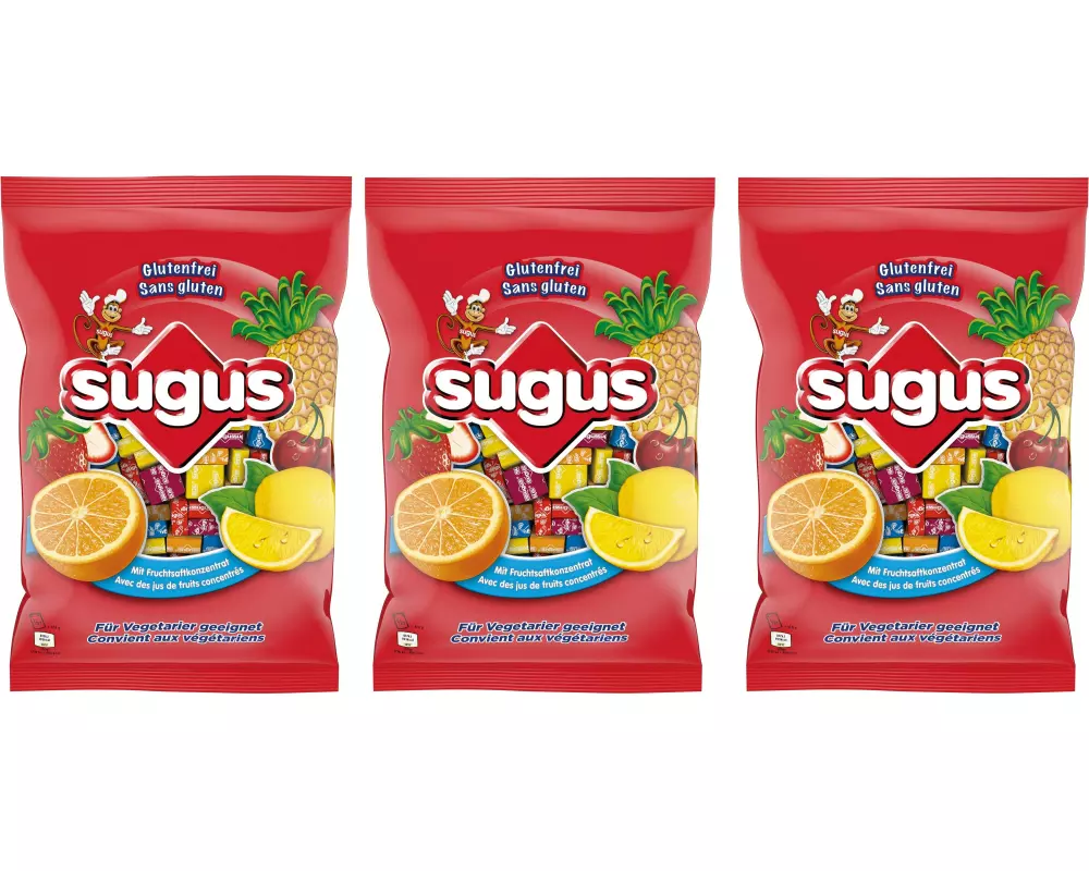 Sugus Kaubonbon glutenfrei 3000 g