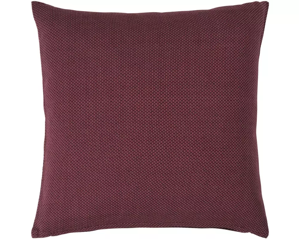 pad Kissenbezug Cane 40 x 40 cm, Bordeaux