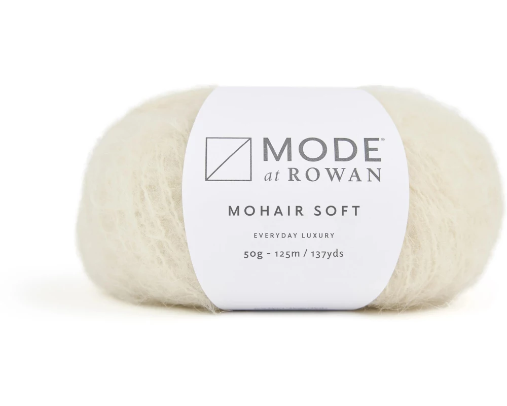 Mode at Rowan Wolle Mode Mohair Soft 50 g, 125 m, Cream