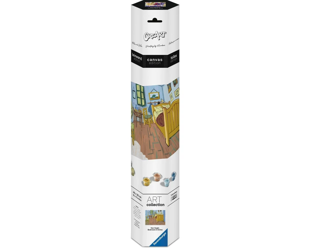 Ravensburger Malen nach Zahlen Van Gogh Schlafzimmer in Arles 30 x 40 cm