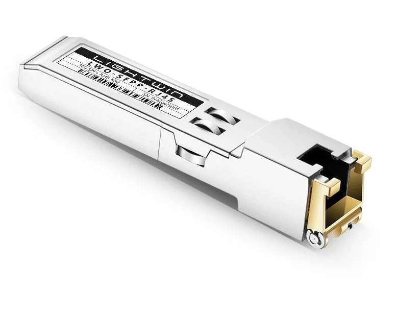 Lightwin Optics SFP+ RJ45 Kupfer Transceiver 10 Gbit Industrial 30 m