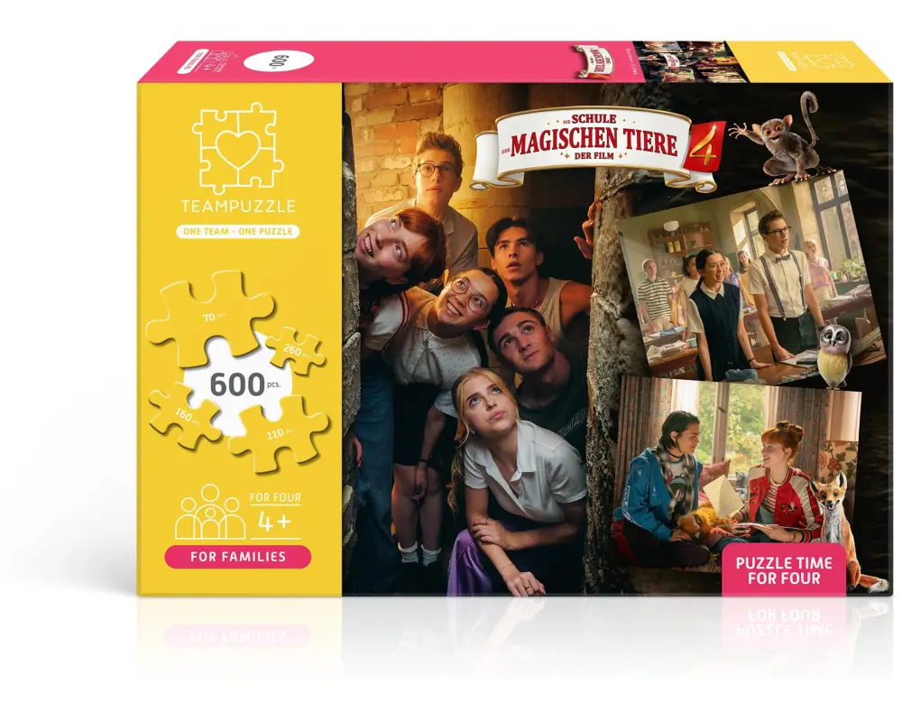 Teampuzzle Puzzle Die Schule der magischen Tiere 4