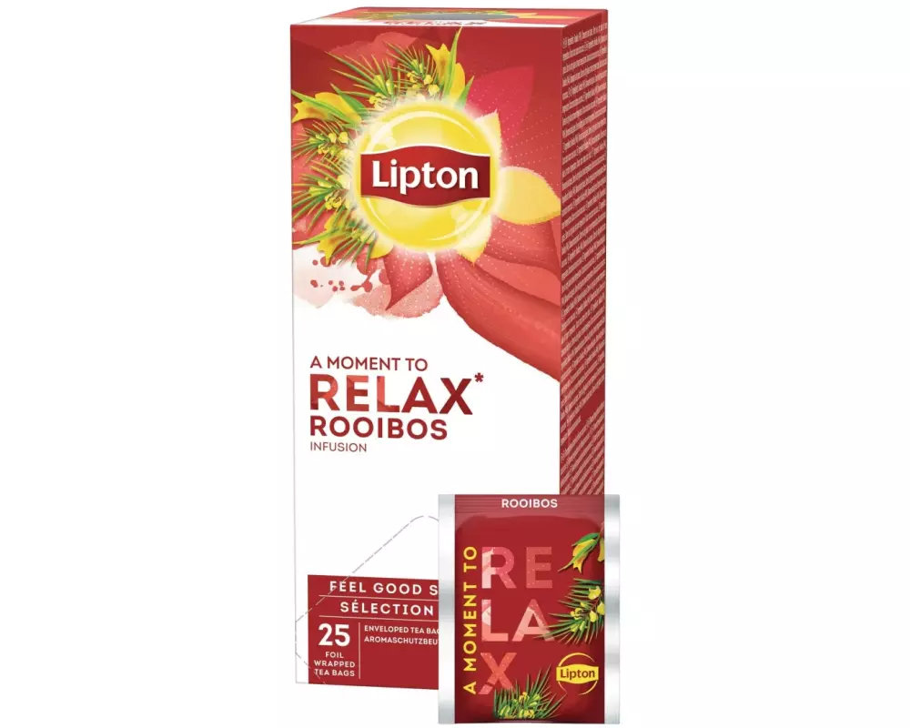 Lipton Teebeutel Rooibos Kräutertee 25 Stück