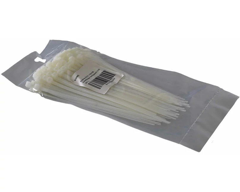 Ekström KT01 4.8x190 Kabelbinder transparent (100 Stk.)