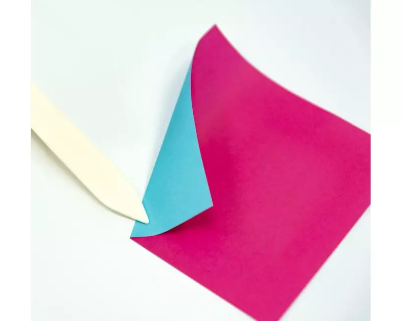 Folia Falzbein aus Knochen, 150 x 20 mm Weiss